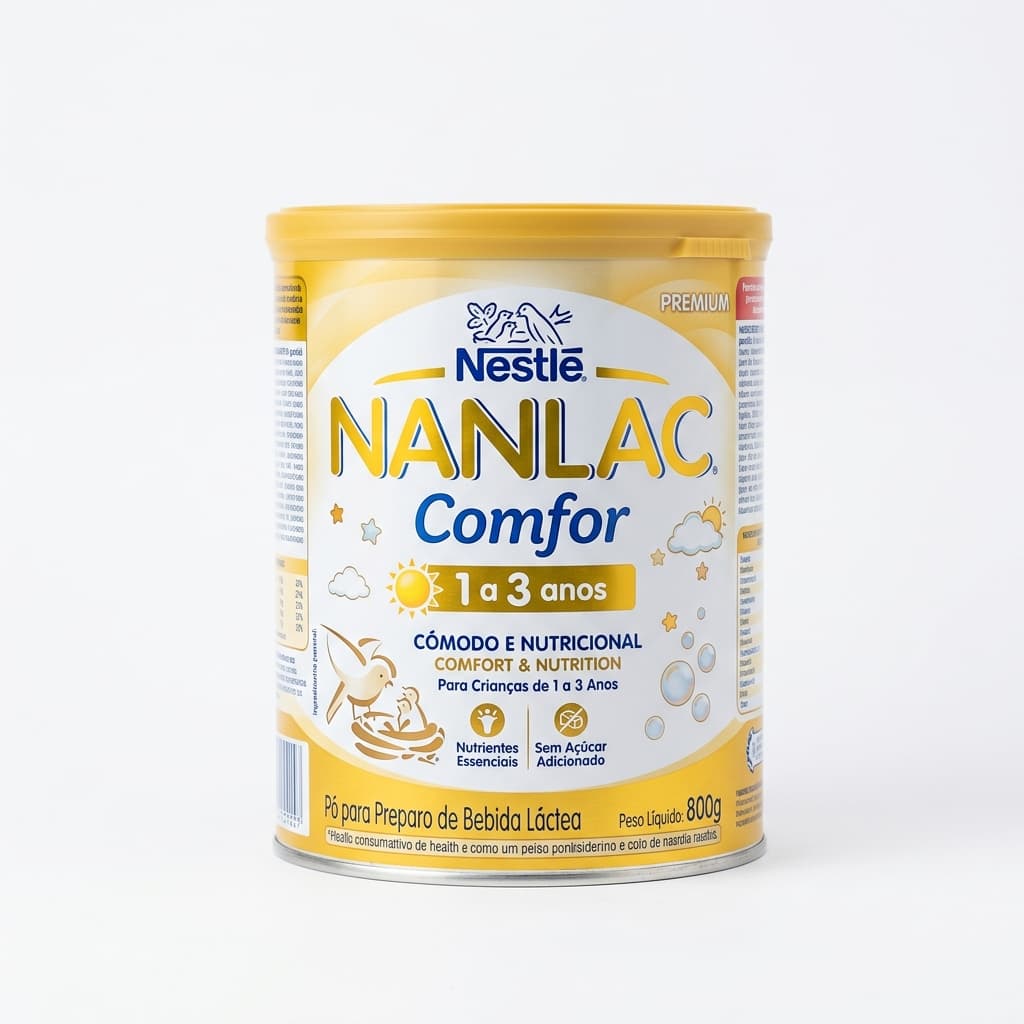 Fórmula Infantil Nanlac Comfor Nestlé 1 a 3 anos