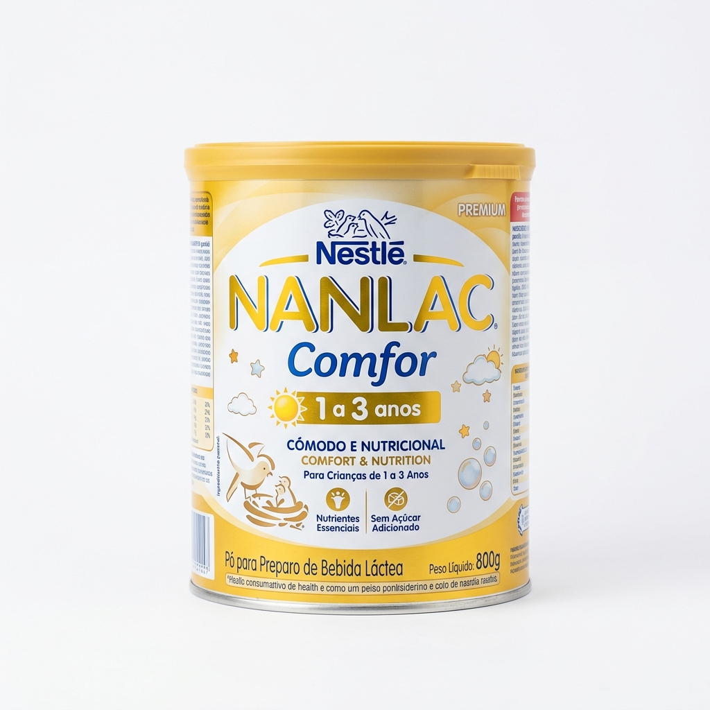 Fórmula Infantil Nanlac Comfor Nestlé 1 a 3 anos